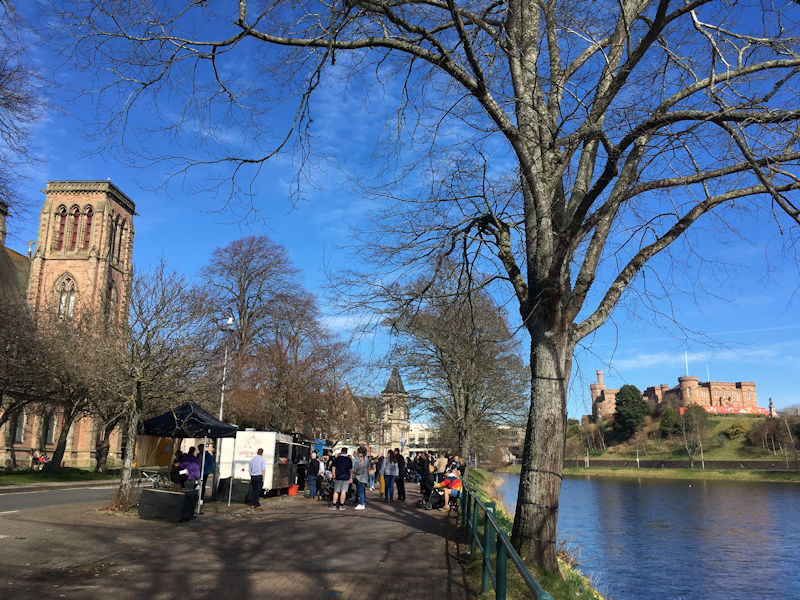 Highland Food & Drink Trail by the River Ness in Inverness